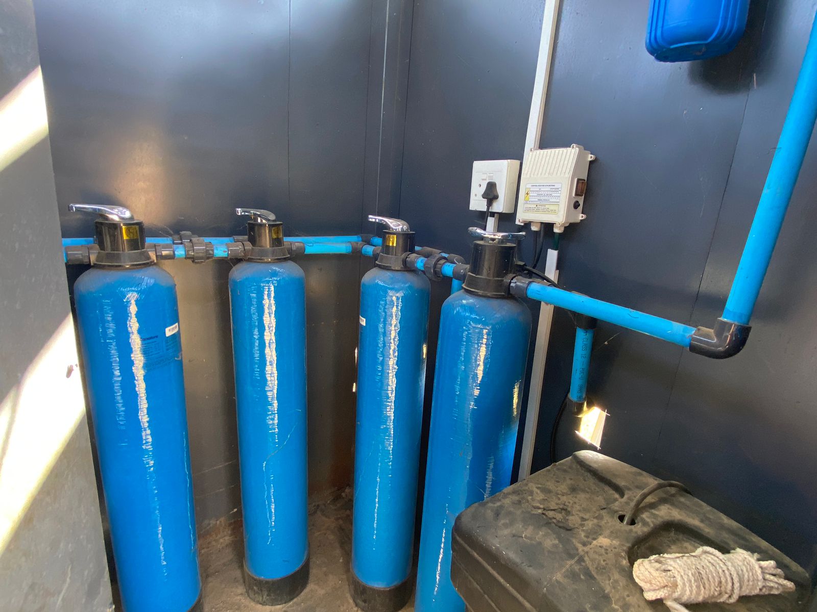 Multi-stage water filtration system